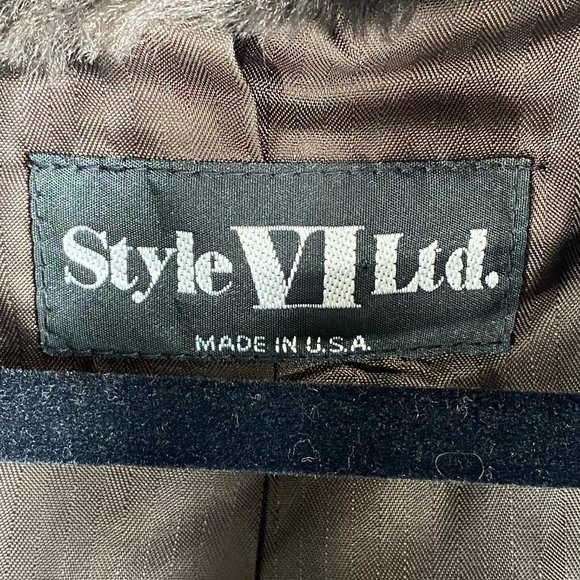 Style VI LTD Faux Fur Vintage Leopard Winter Coat - Picture 7 of 11